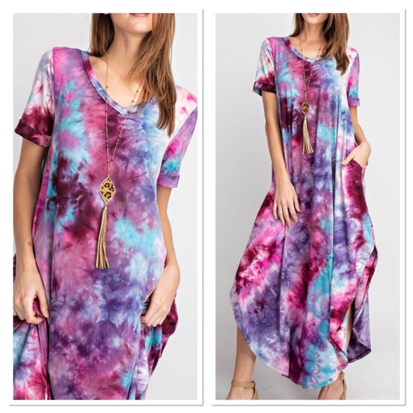 Tie Dye Maxi Plus - Picture 2 of 3